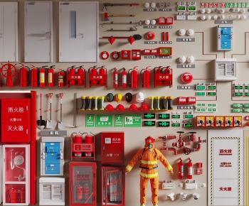 Modern Fire-fighting Equipment-ID:375554084