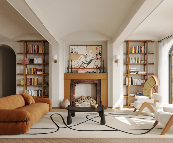 Modern A Living Room-ID:399801022