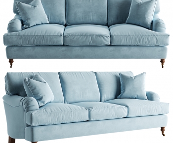 French Style Three-seat Sofa-ID:281624082