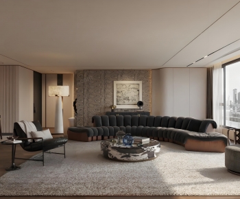 Modern A Living Room-ID:582808973