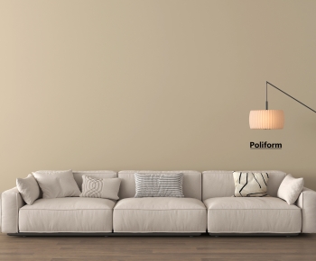 Modern Three-seat Sofa-ID:502252106