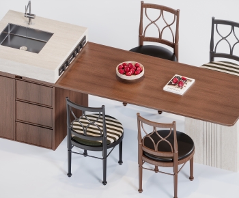 Modern Dining Table And Chairs-ID:344130999