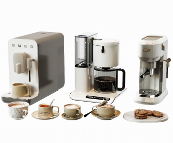 Modern Kitchen Electric Coffee Machine-ID:994498011