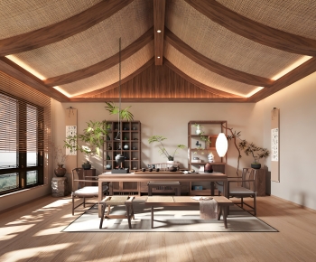 New Chinese Style Tea House-ID:312640739