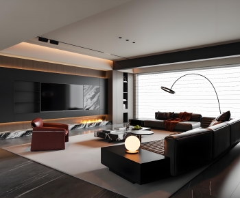 Modern A Living Room-ID:468281031