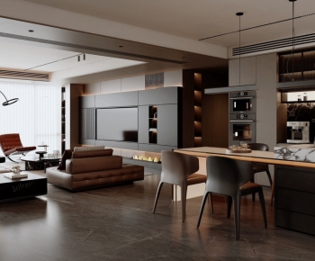 Modern Dining Room-ID:960776099