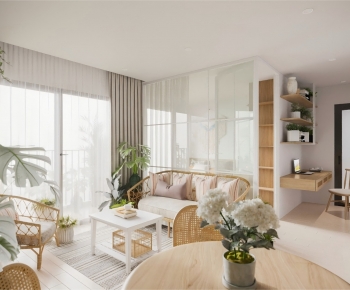 Nordic Style A Living Room-ID:907546042