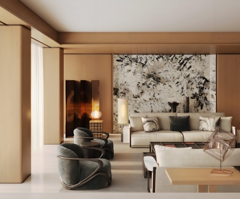 Modern A Living Room-ID:448040969