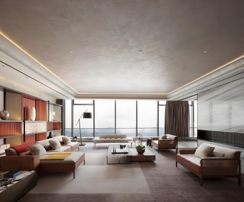 Modern A Living Room-ID:684440176