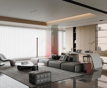 Modern A Living Room-ID:693229914