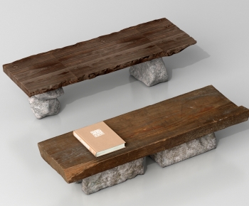 Wabi-sabi Style Bench-ID:881616125