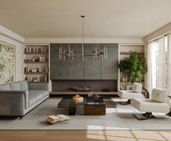 Modern A Living Room-ID:928838971