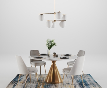Modern Dining Table And Chairs-ID:667920149
