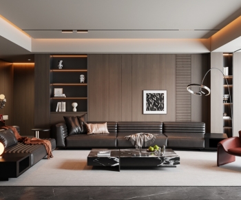 Modern A Living Room-ID:998183977