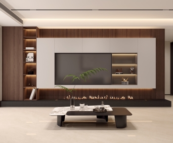 Modern A Living Room-ID:942686085