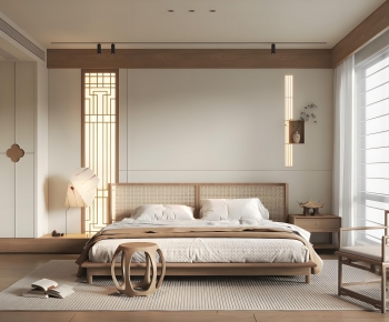 New Chinese Style Bedroom-ID:510384085