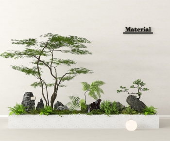 Modern Plant Landscaping-ID:592389128