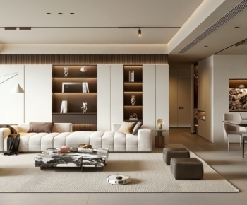 Modern A Living Room-ID:806803941