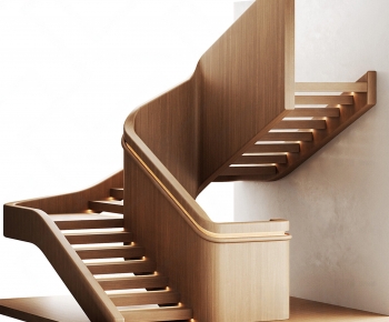 Modern Rotating Staircase-ID:499490982