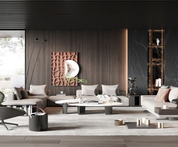 Modern A Living Room-ID:323694945