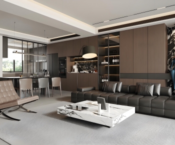 Modern A Living Room-ID:302490951