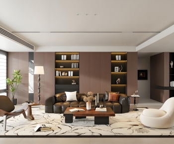 Modern A Living Room-ID:178177123