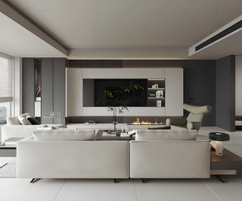 Modern A Living Room-ID:955183036