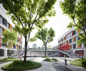 Modern School Building-ID:171855938