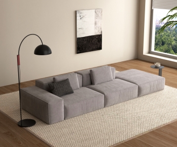 Modern Three-seat Sofa-ID:548219927