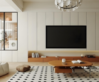 Modern A Living Room-ID:217005971