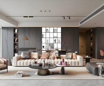 Modern A Living Room-ID:153857953