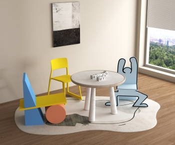 Modern Children's Table/chair-ID:345149997