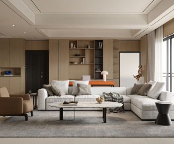 Modern A Living Room-ID:996133095