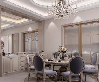 French Style Dining Room-ID:702547072