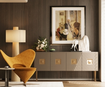 Modern Entrance Cabinet-ID:602271086