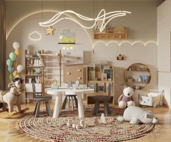 Modern Children's Table/chair-ID:833542115