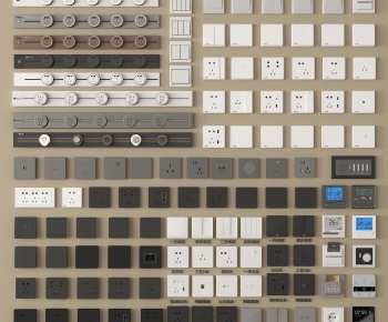 Modern Switch Socket Panel-ID:954797033