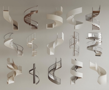 Modern Rotating Staircase-ID:751302001