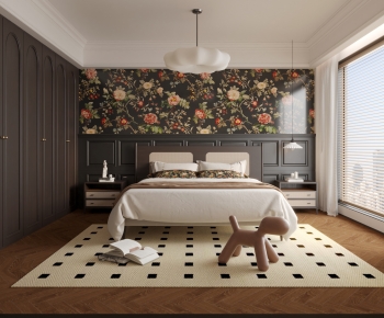 American Style Bedroom-ID:257224082