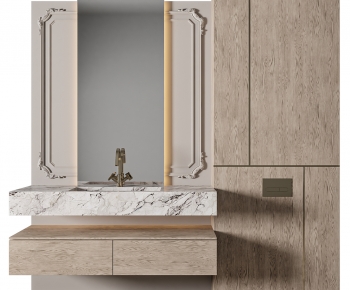 Modern Bathroom Cabinet-ID:221215017