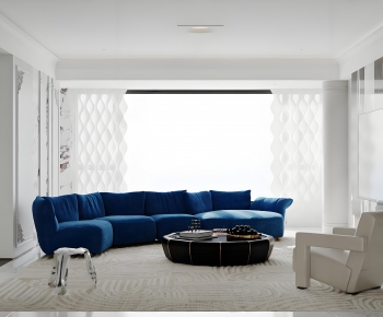 Modern A Living Room-ID:706459056