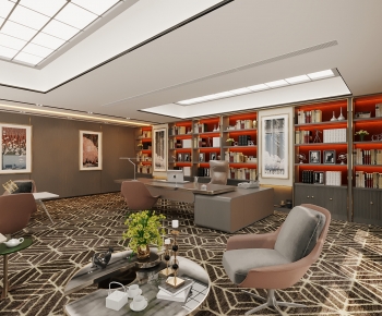 Modern Manager's Office-ID:681799898