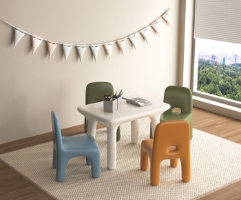 Modern Children's Table/chair-ID:480835916