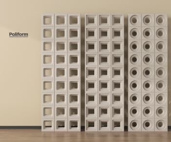 Modern Cement Brick Screen Partition-ID:295865066