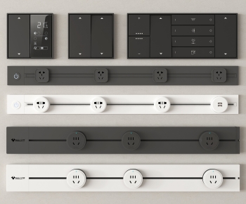 Modern Switch Socket Panel-ID:978724001