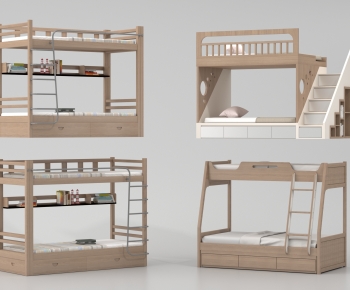 Modern Bunk Bed-ID:909029963