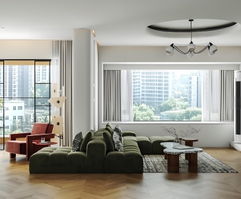 Modern A Living Room-ID:620212089