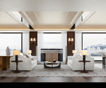 Modern A Living Room-ID:408447984