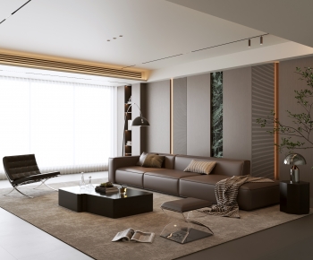 Modern A Living Room-ID:901290899