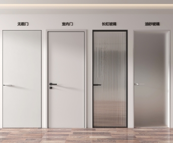 Modern Single Door-ID:996921061